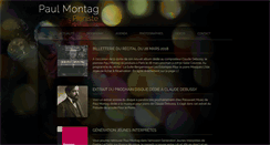 Desktop Screenshot of paulmontag.com