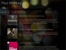 Tablet Screenshot of paulmontag.com